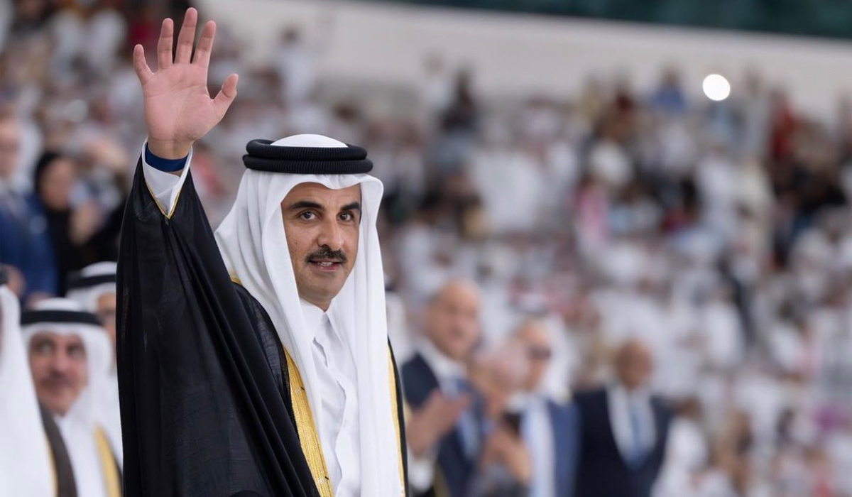 HH the Amir Attends Final of His Highness' Football Cup